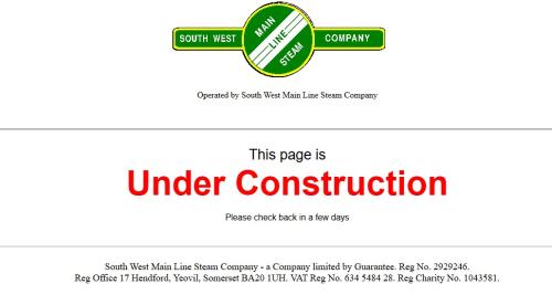 Full Steam Ahead, the new website is live!